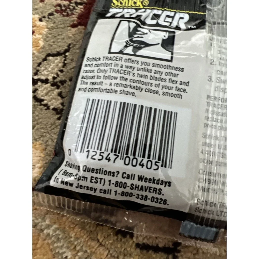 Schick Tracer 5 Cartridges‎ (Made in Hing Kong) 1990